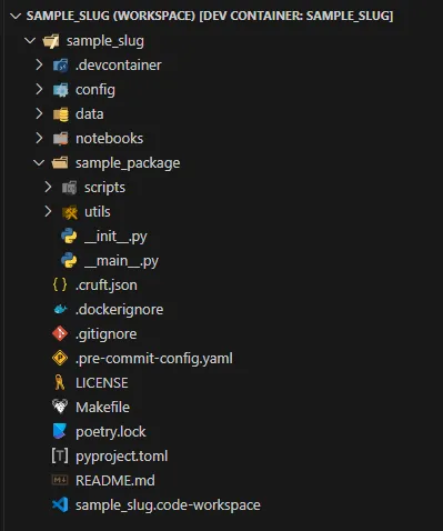 Python project sample